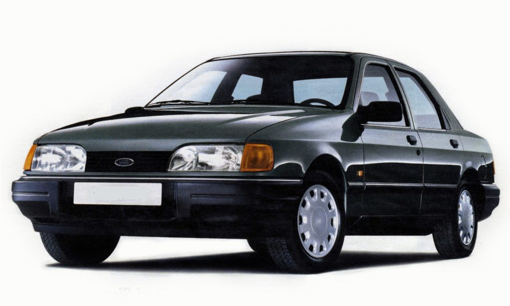 Ford Sierra — предохранители и реле
