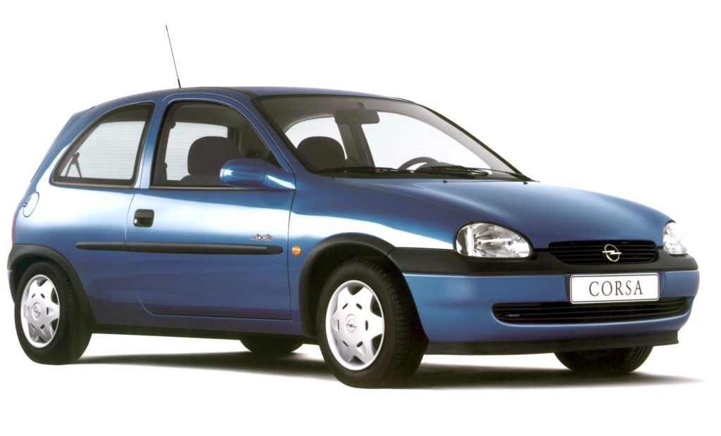 Opel Corsa b (Combo / Tigra) предохранители и реле