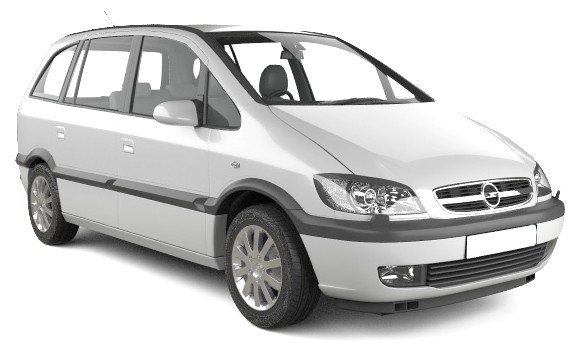 Opel Zafira A — предохранители и реле